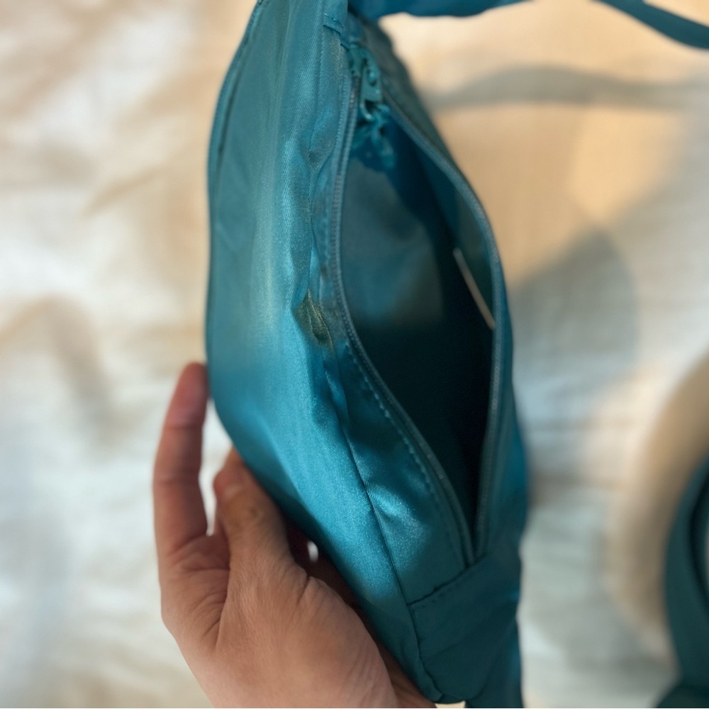 The Foldie Crossbody Bag (Teal) - Picture 4 of 4